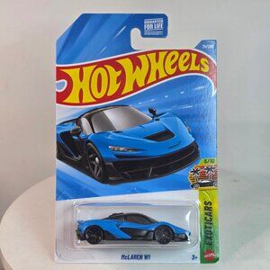 Hot Wheels McLaren W1 Blue